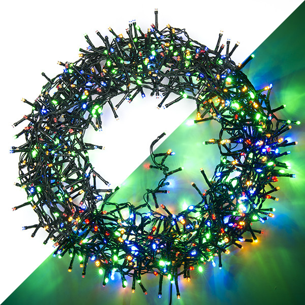 Compact kerstverlichting gekleurd Gekleurde kerstlampjes
